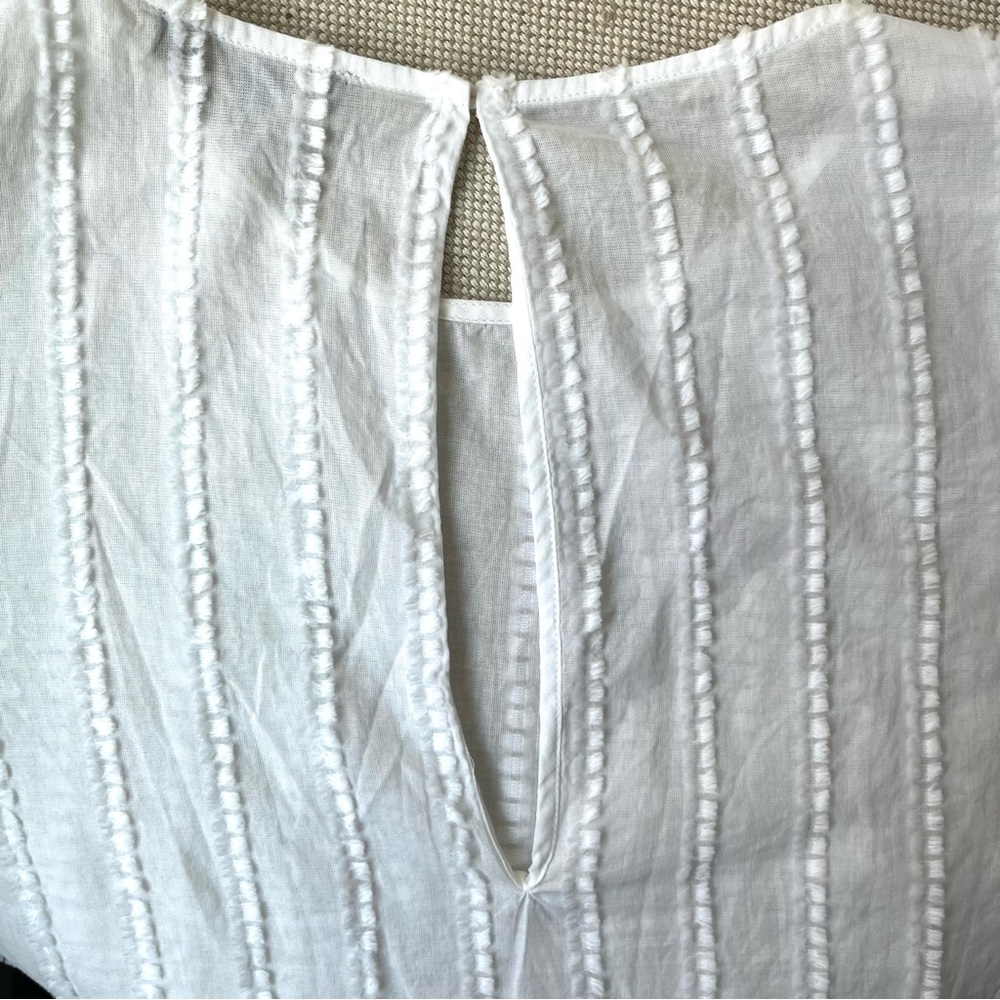 Massimo Dutti Flutter Sleeve Top (Size Us 4 Or Eu… - image 5